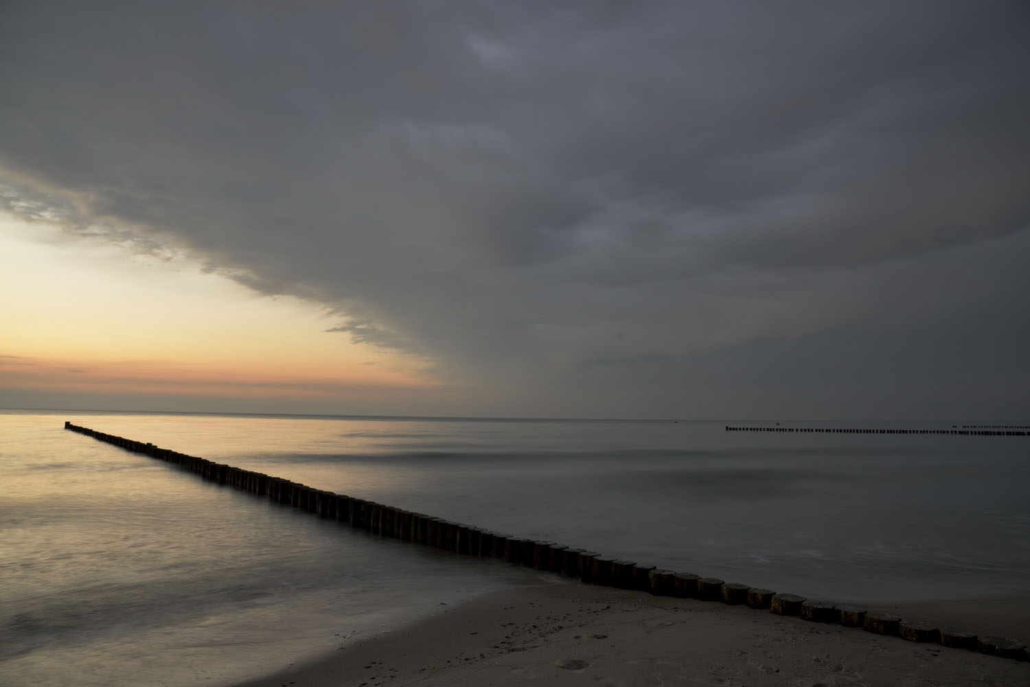 Sonnenuntergang Ostsee